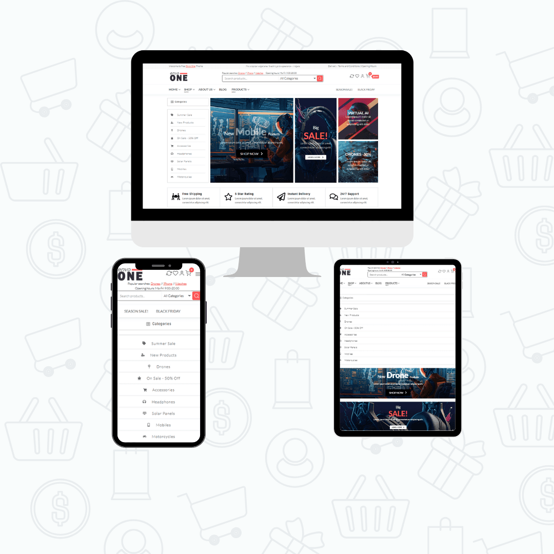 Showcase ecommerce