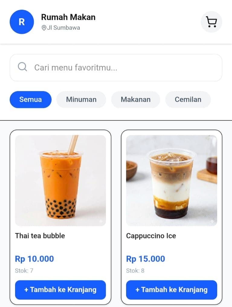 Toko Online - Scan for Order